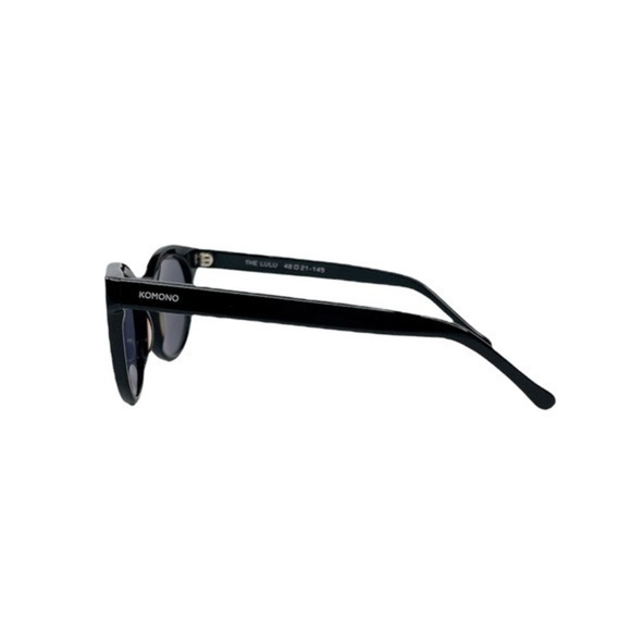 KOMONO lulu women's sunglasses NEW Lulu Glossy Black in case - Picture 9 of 12